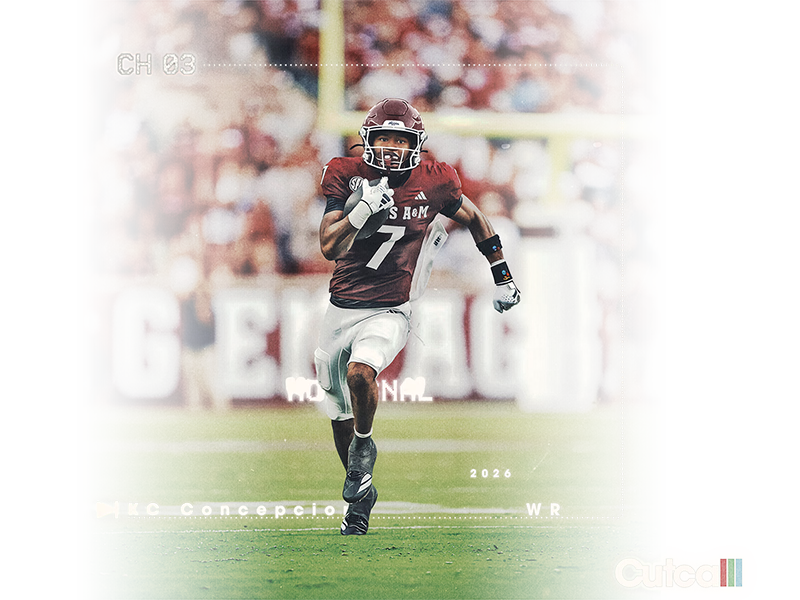 KC Concepcion Scouting Report & NFL Draft Projection | Cutcall